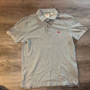Levi's Classic Gray Polo Shirt for Men